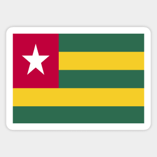 Togo flag Sticker